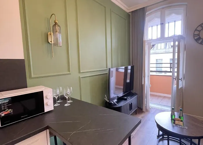 Belvedere Old Town With Balcony Ac Progres Apartman Stary Toruń